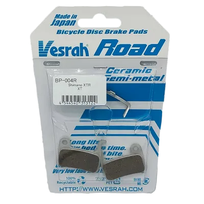 Brake pads for racing bikes