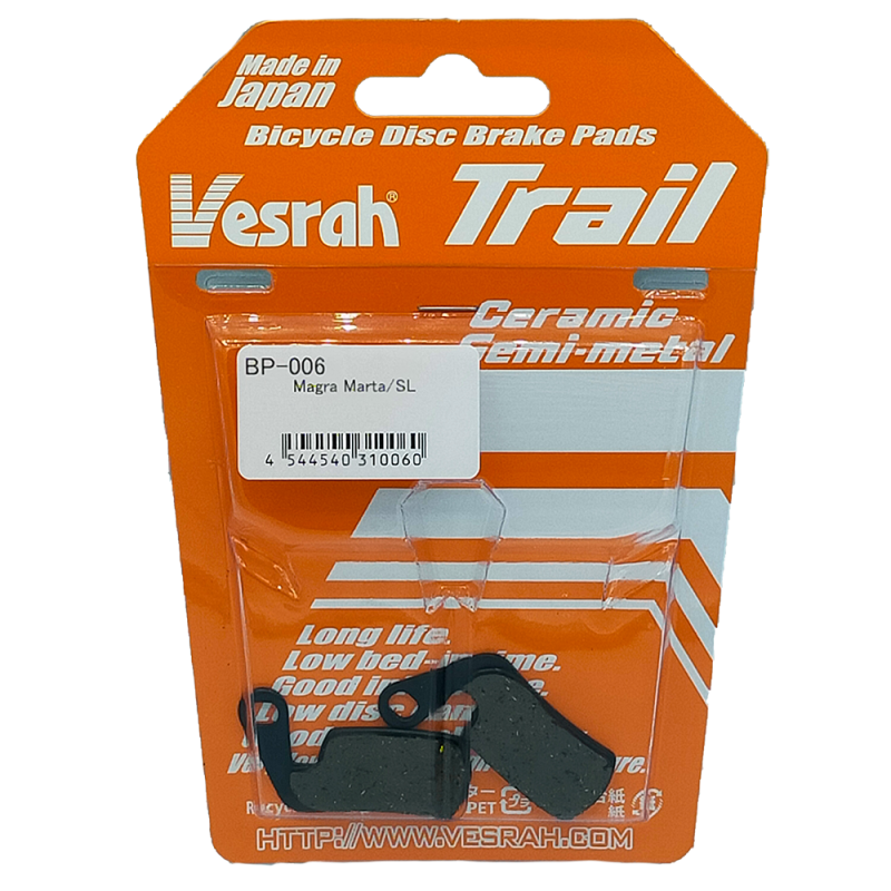 Plaquettes de frein vélo, Vesrah BP-006 TRAIL