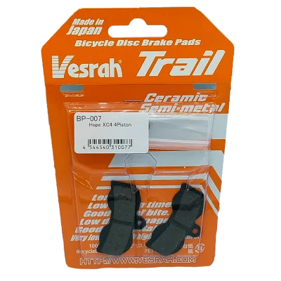 Pastiglie freno bici, Vesrah BP-007 TRAIL