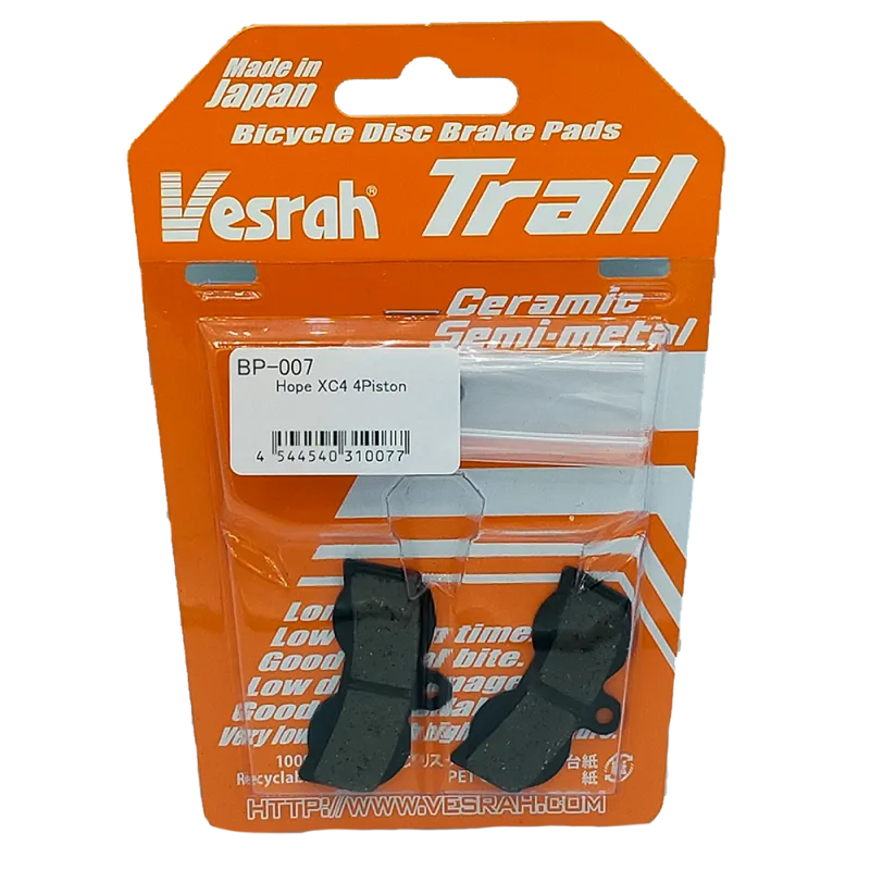 Patins de frein à vélo, Vesrah BP-007 TRAIL