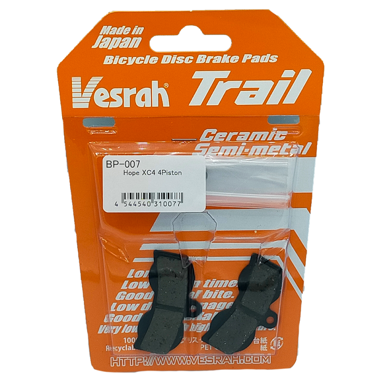 Patins de frein à vélo, Vesrah BP-007 TRAIL