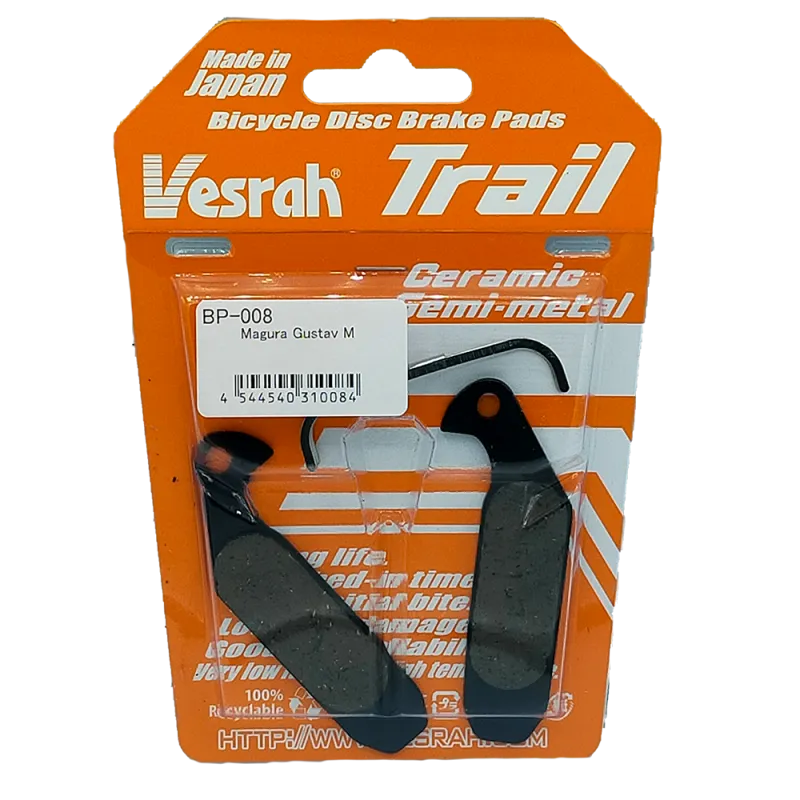Patins de frein à vélo, Vesrah BP-008 TRAIL