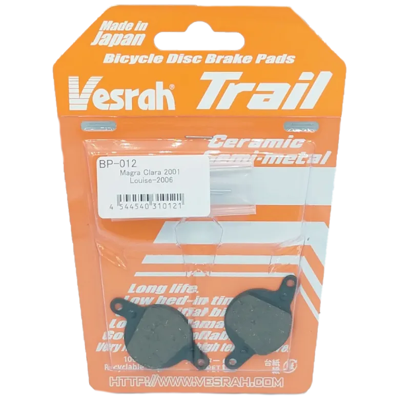 Pastiglie freno bici, Vesrah BP-012 TRAIL