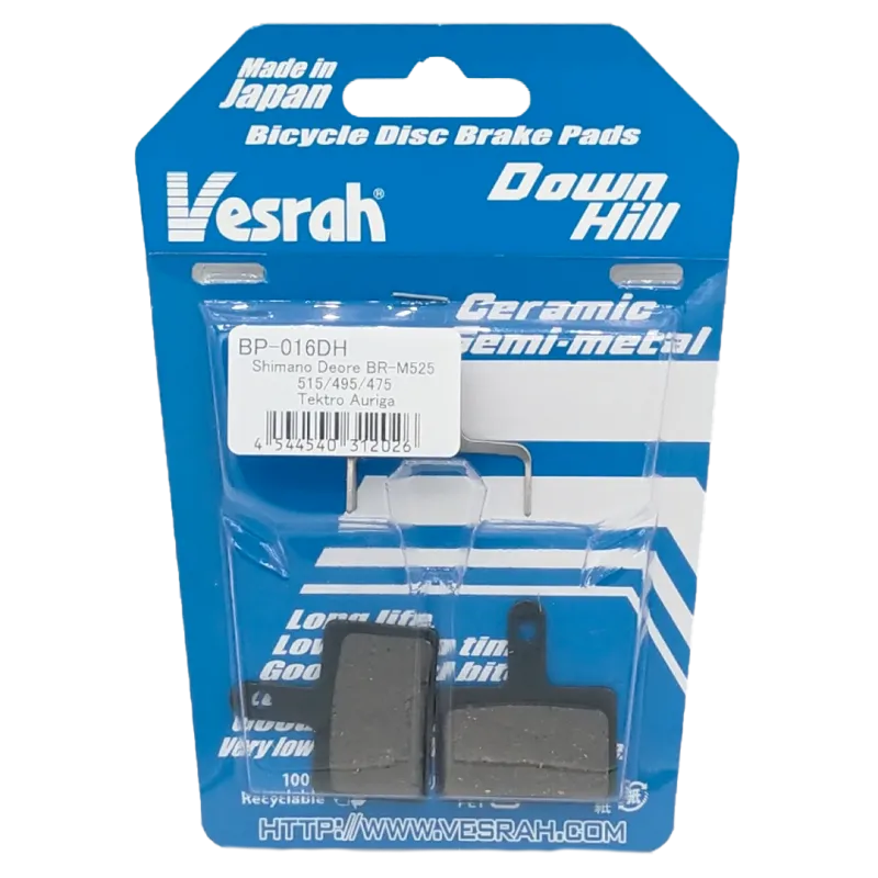 MTB brake pads DH compound