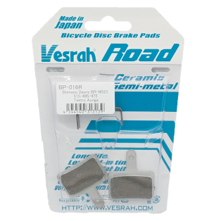 Brake pads for racing bikes