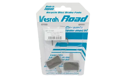 Brake pads for racing bikes