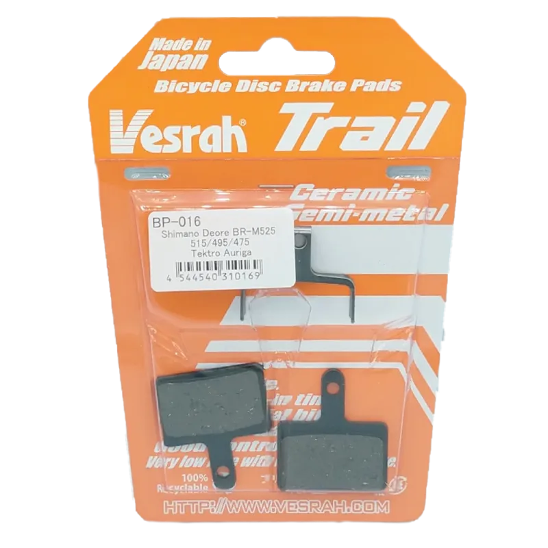 Pastiglie freno bici, Vesrah BP-016 TRAIL