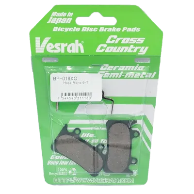 MTB brake pads XC compound