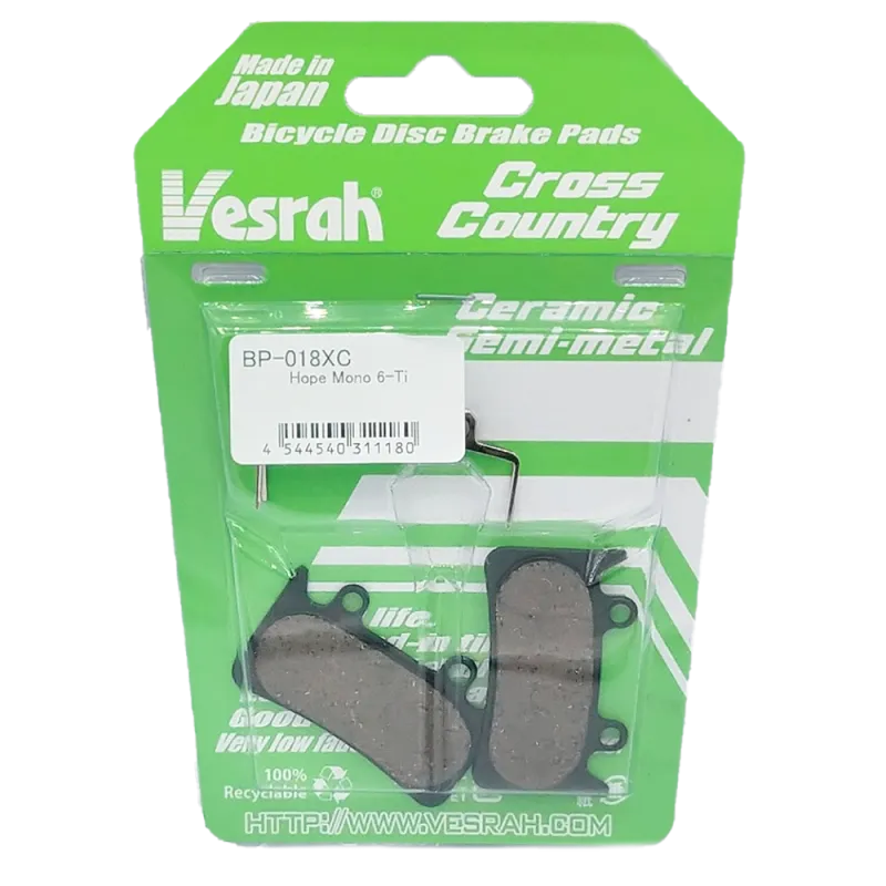 MTB brake pads XC compound