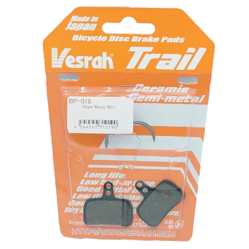 Pastillas de freno para bicicleta, Vesrah BP-019 TRAIL