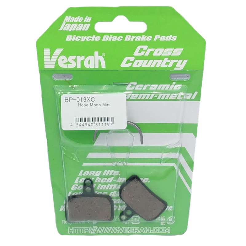 MTB brake pads: Vesrah BP019XC