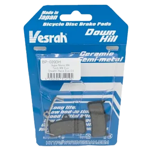 Plaquettes de frein VTT composées DH
