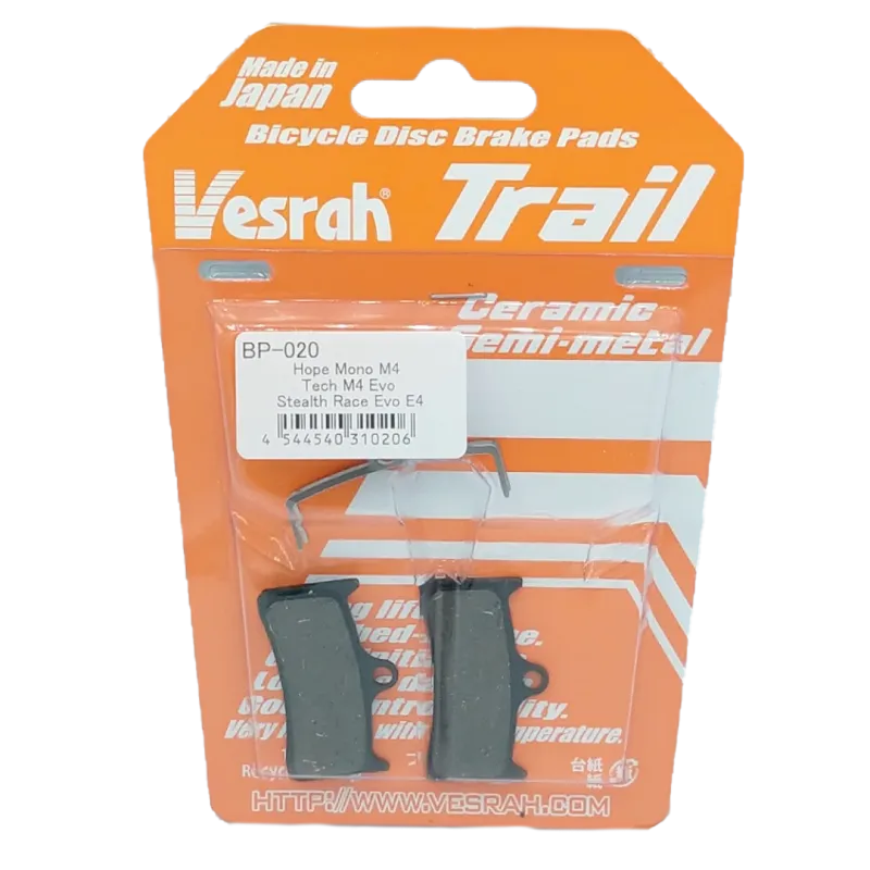 Patins de frein à vélo, Vesrah BP-020 TRAIL