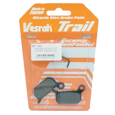 Pastiglie freno bici, Vesrah BP-022 TRAIL