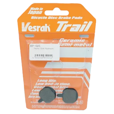 Patins de frein à vélo, Vesrah BP-025 TRAIL