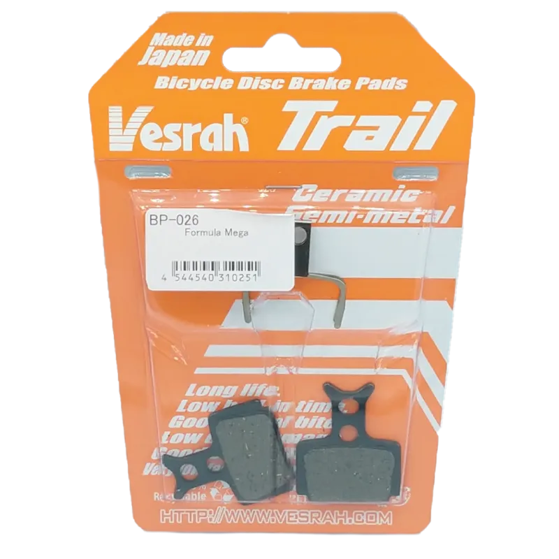 Pastillas de freno para bicicleta, Vesrah BP-026 TRAIL