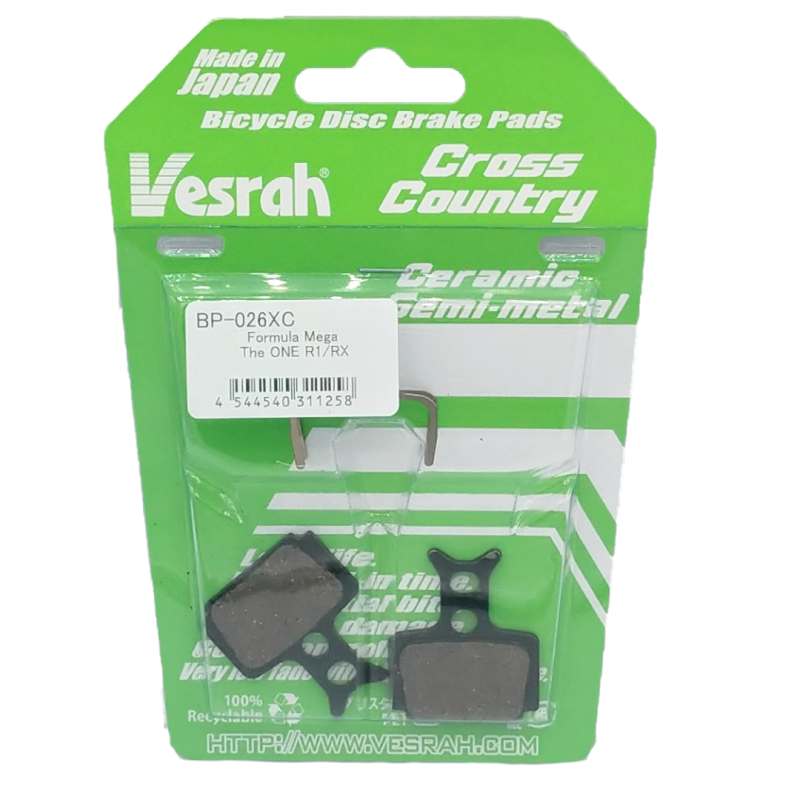 MTB brake pads: Vesrah BP026XC