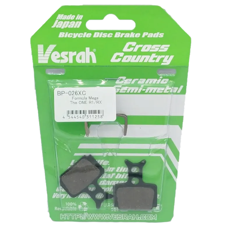 MTB brake pads XC compound