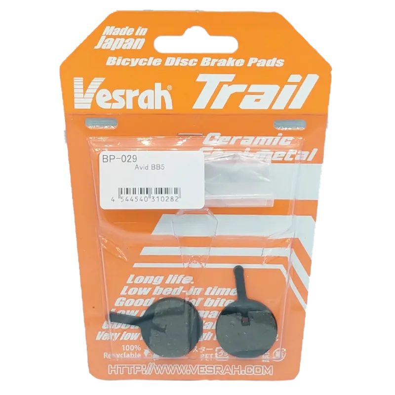 Pastillas de freno para bicicleta, Vesrah BP-029 TRAIL
