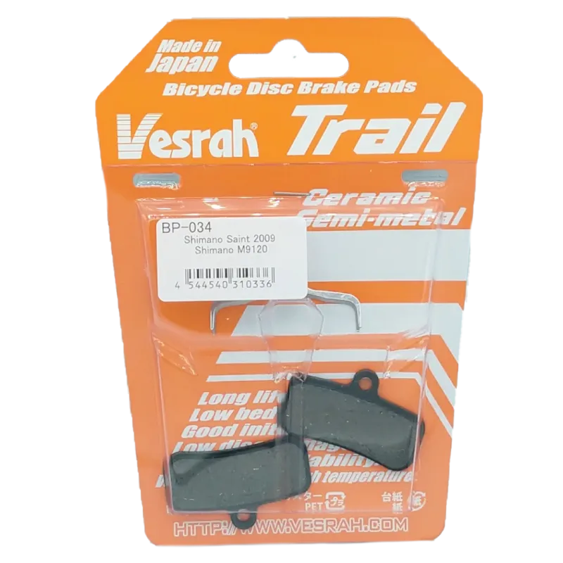 Pastillas de freno para bicicleta, Vesrah BP-034 TRAIL