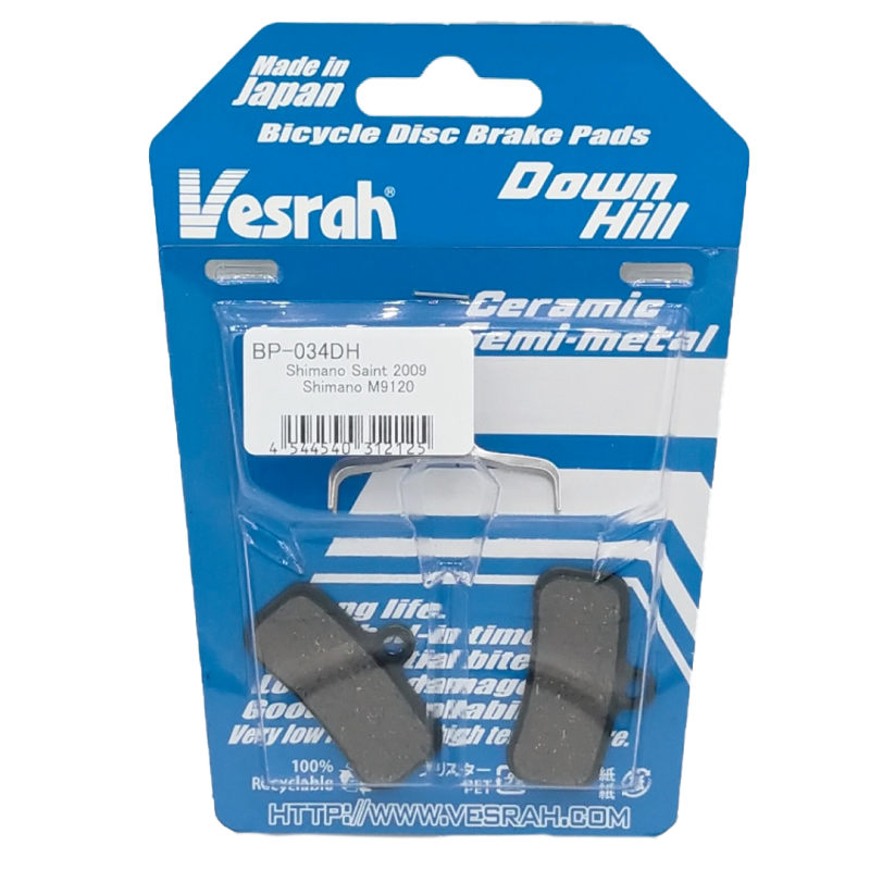 MTB brake pads DH compound