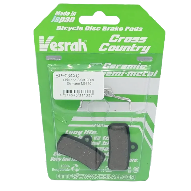 MTB brake pads mix XC