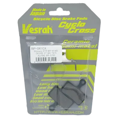 Cycloross brake pad