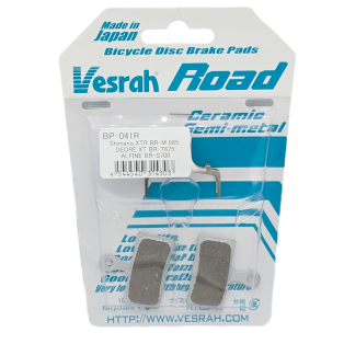 Brake pads for racing bikes