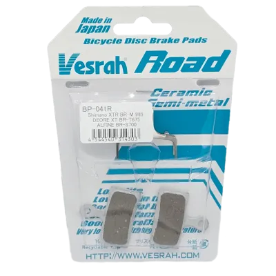 Brake pads for racing bikes