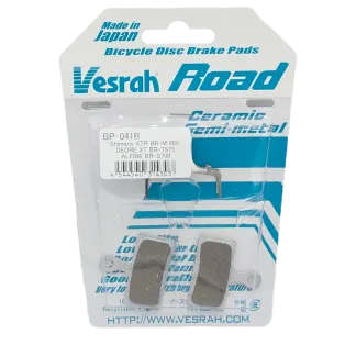 Brake pads for racing bikes