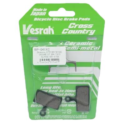 MTB brake pads XC compound