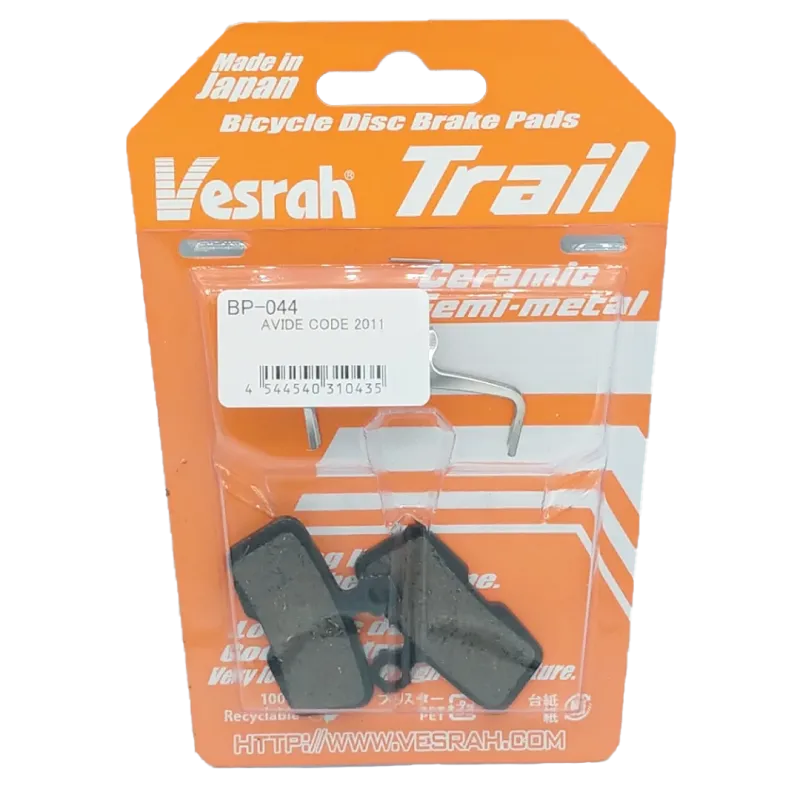 Pastiglie freno bici, Vesrah BP-044 TRAIL