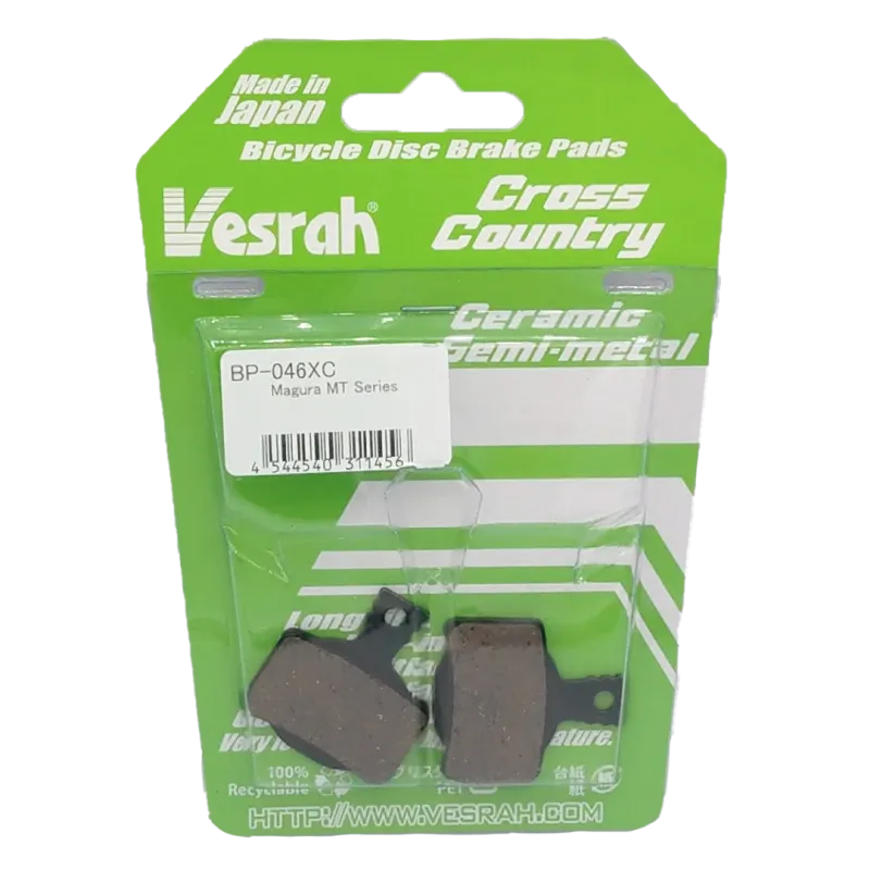 MTB brake pads mix XC