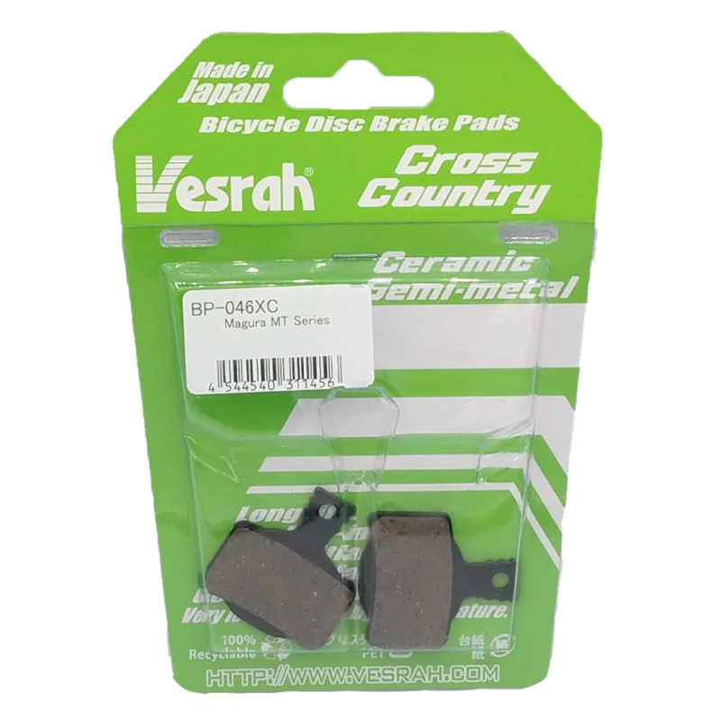 Plaquettes de frein MTB: Vesrah BP046XC