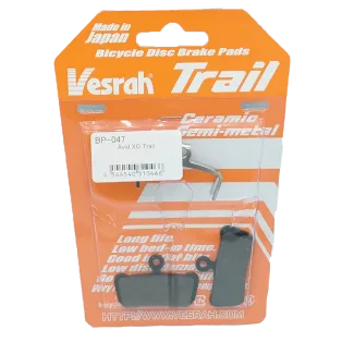 Pastiglie freno bici, Vesrah BP-047 TRAIL