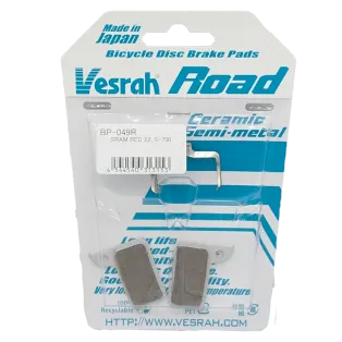 Brake pads for racing bikes