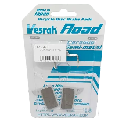 Brake pads for racing bikes