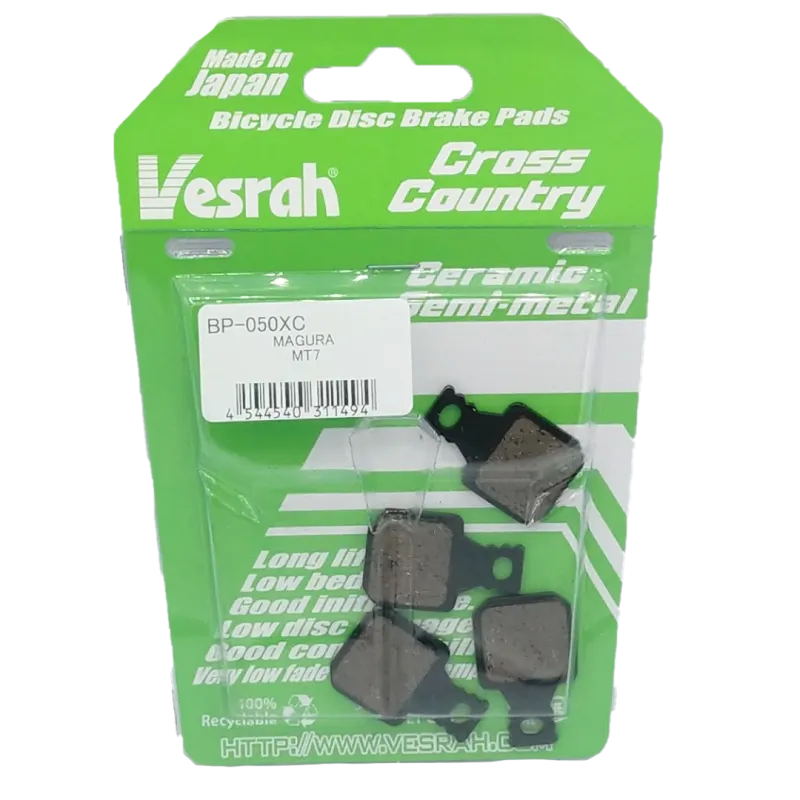 MTB brake pads mix XC