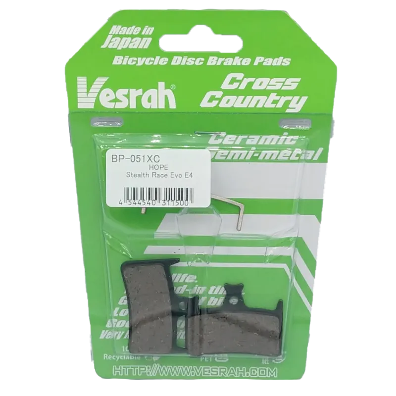 MTB brake pads XC compound