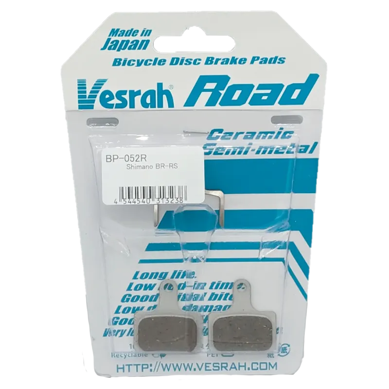 Brake pads for racing bikes