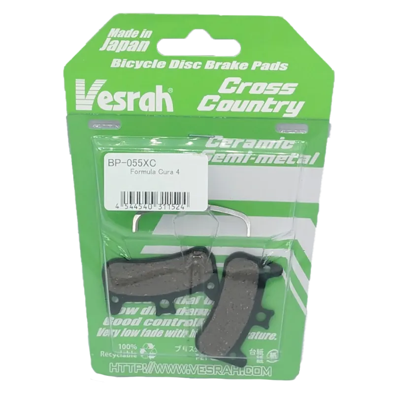 MTB brake pads XC compound