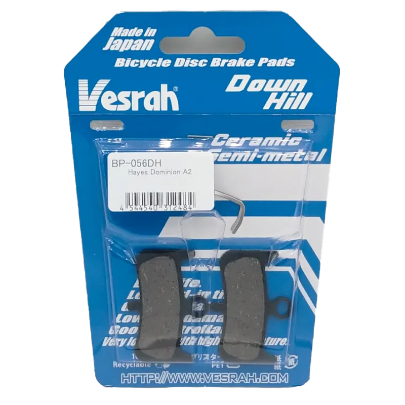 Plaquettes de frein VTT composées DH