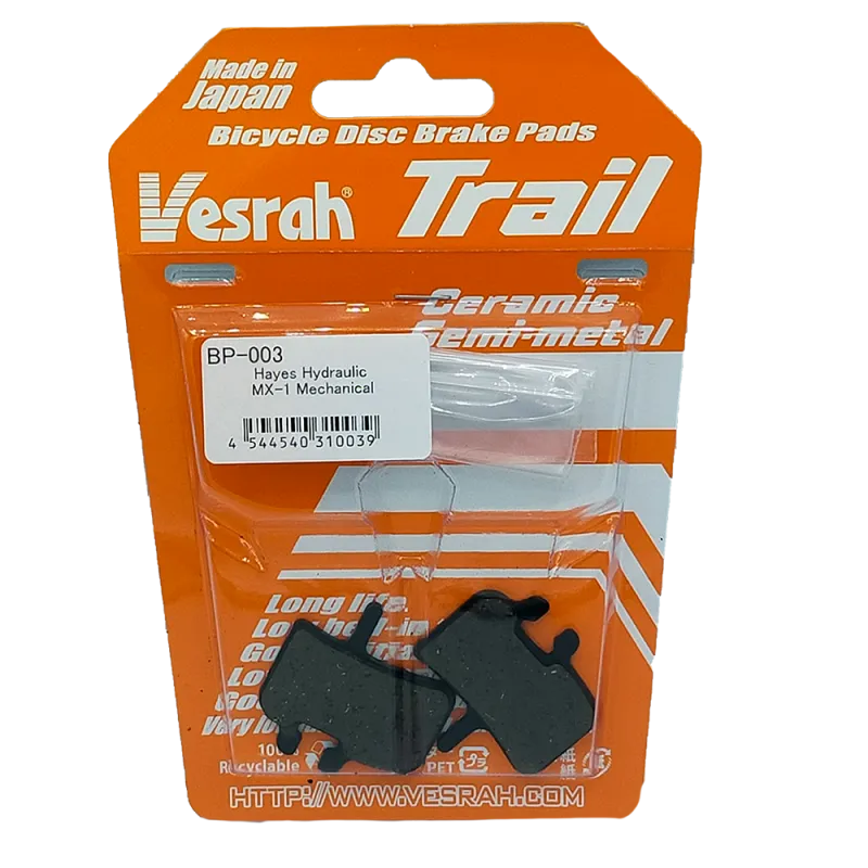 Patins de frein à vélo, Vesrah BP-003-TRAIL