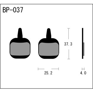 Cykelbremseklodser, Vesrah BP-037 TRAIL