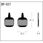 BP-037 Plaquettes de frein TRAIL