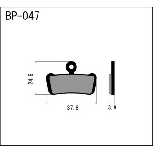 MTB brake pads: Vesrah BP047DH