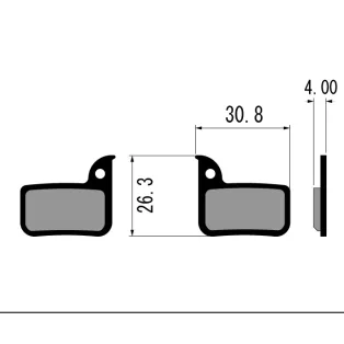 Bike brake pads, Vesrah BP-049 TRAIL