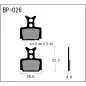 Brake pads MTB Vesrah BP026XCSL