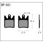 BP-031 Plaquettes de frein TRAIL