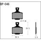 Plaquettes de frein Ebike: Vesrah BP046E